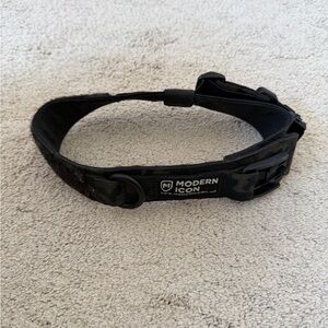Tactical Dog Collar - Black Camo